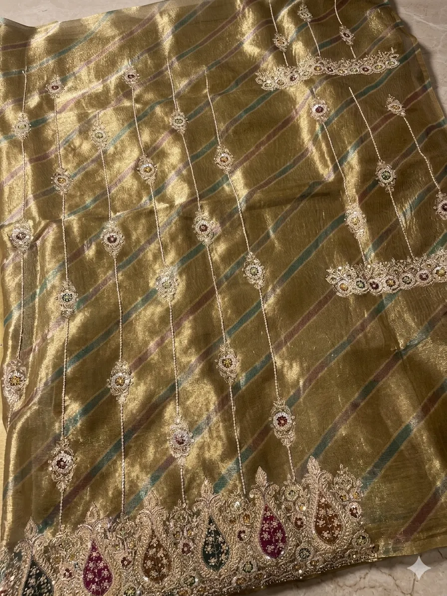 Pure crush unstitched suit for women