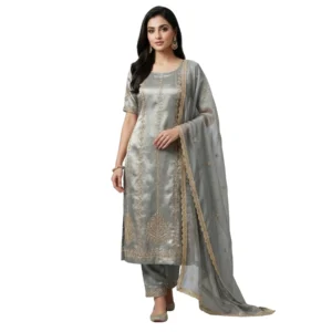 Sasha fabric unstitched suit for women