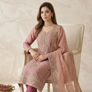 Pure tissue unstitched suit for women