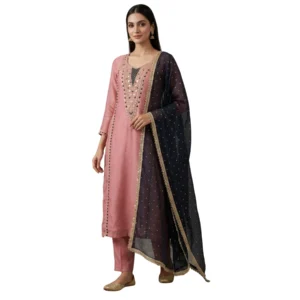 Georgette unstitched suit for women