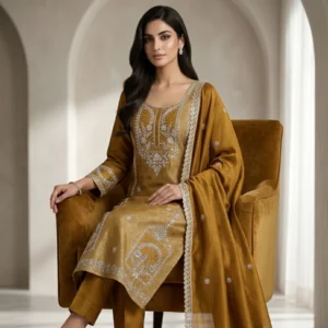 Kheenkhab unstitched suit for women