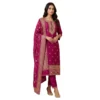 Pure silk unstitched suit for women