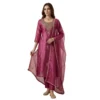 Glass tissue unstitched suit for women
